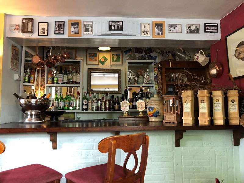 The bar