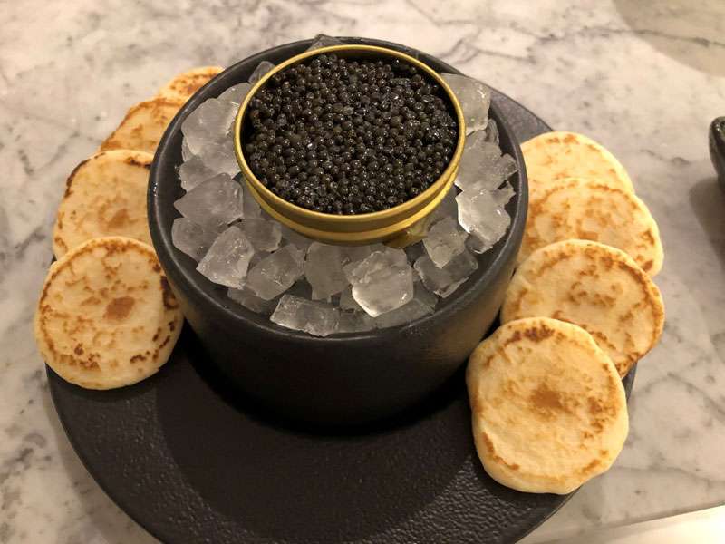 50g of oscietra caviar