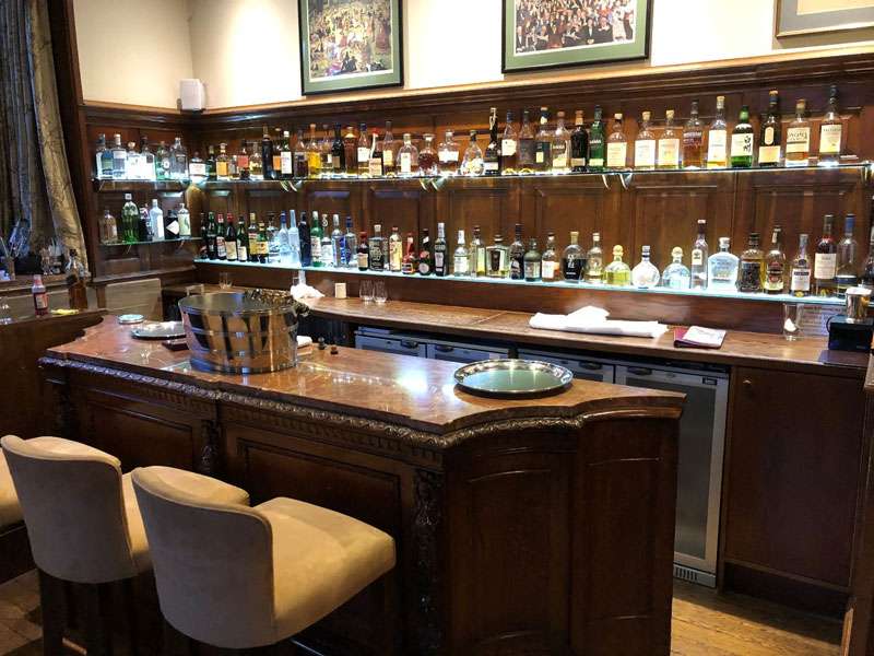 The bar The bar