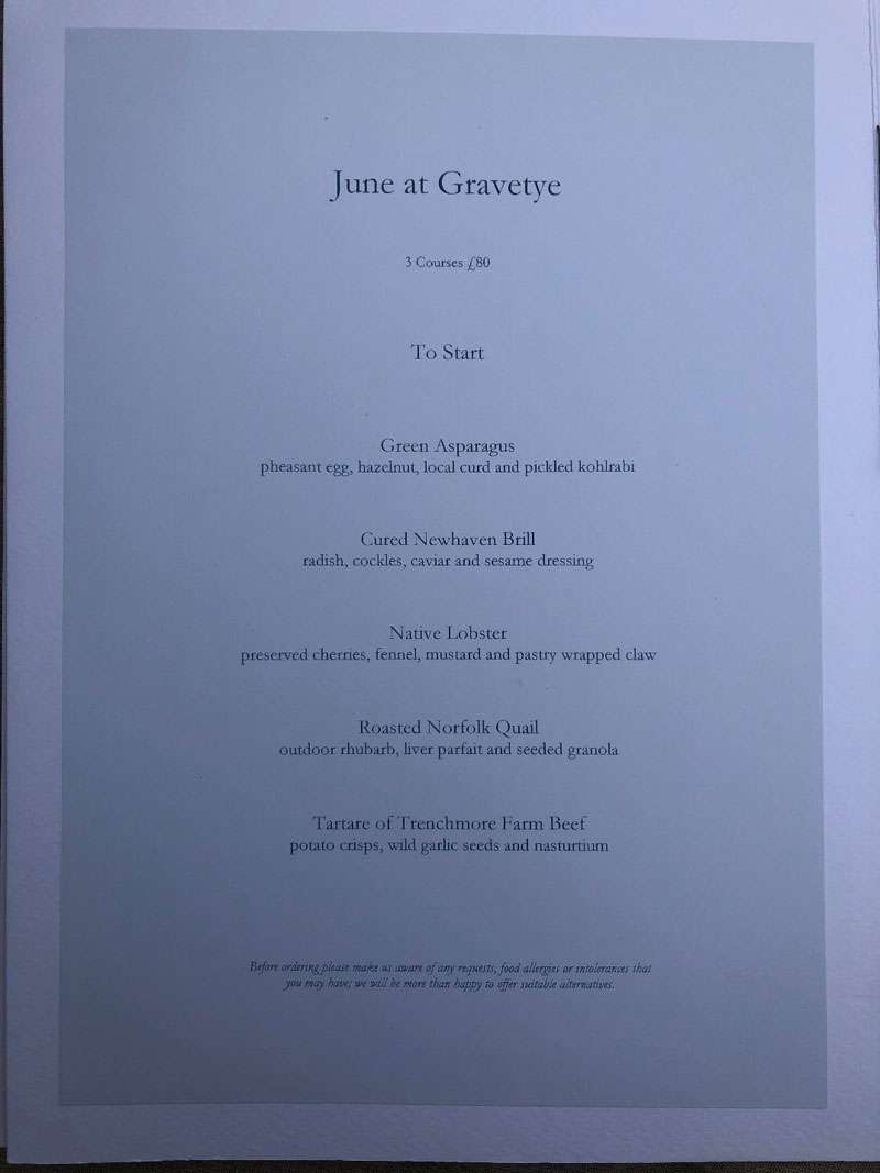 A La Carte starters A La Carte starters