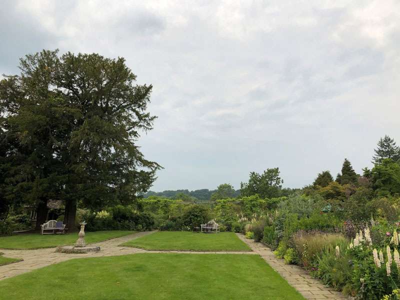 The gardens where we enjoyed our aperitif The gardens where we enjoyed our aperitif