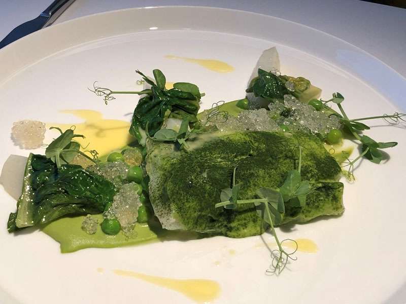 Loin of south coast haddock main course Loin of south coast haddock main course
