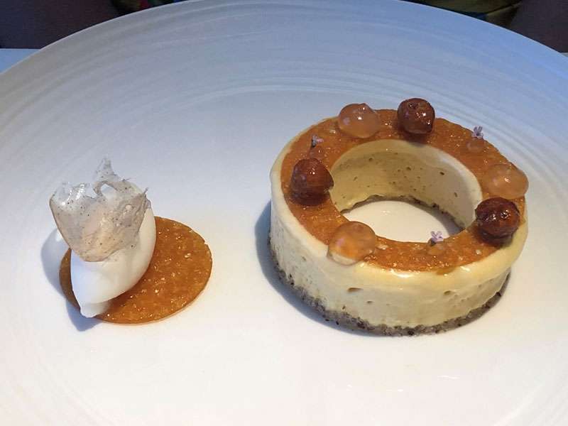 The Earl Grey parfait dessert The Earl Grey parfait dessert