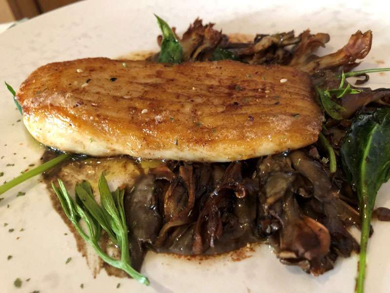 The blonde ray main course