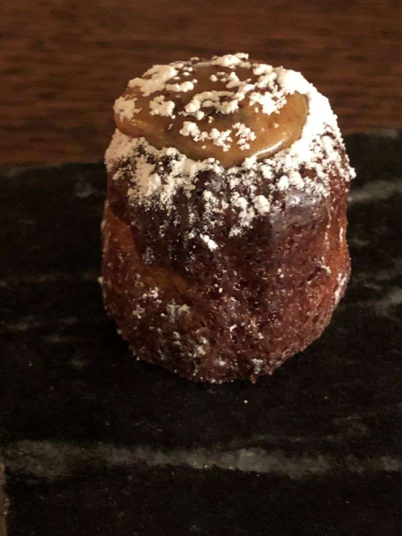 A pastry to accompany the coffee