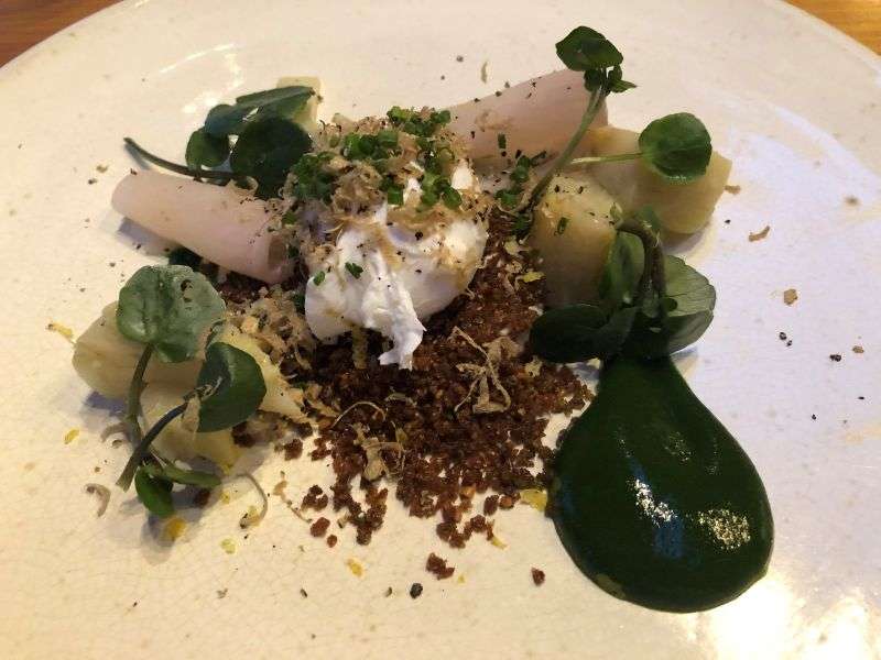 The soft-boiled hens egg starter