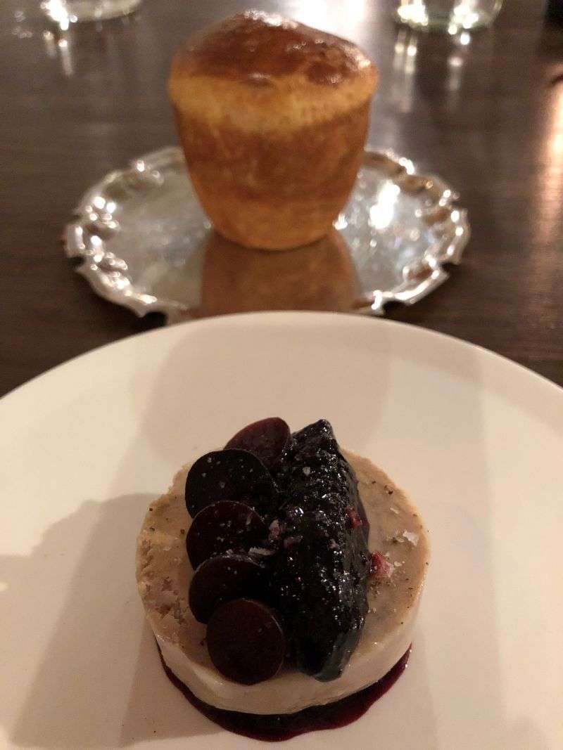 The optional foie gras