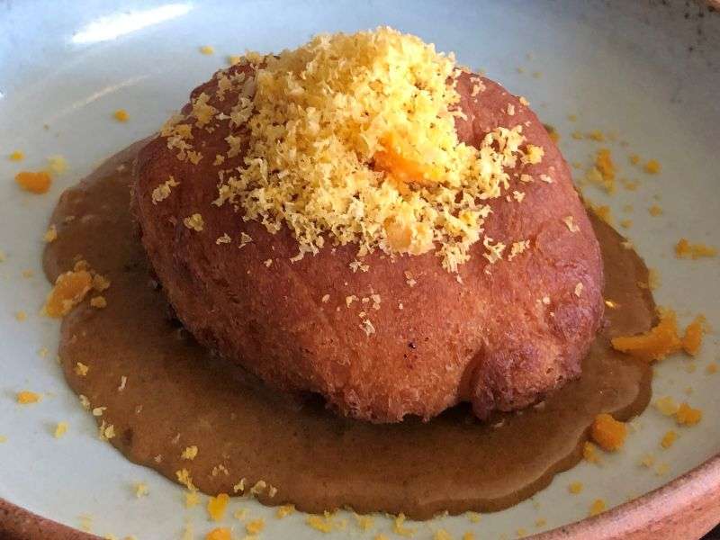 Bacon doughnut