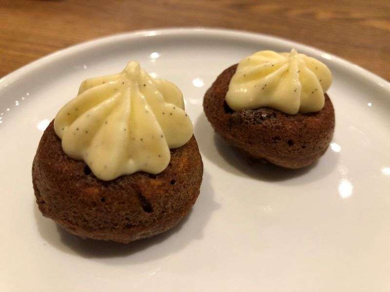 Carrot cake to accompany coffee