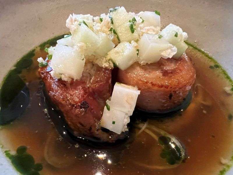 Suckling pork belly
