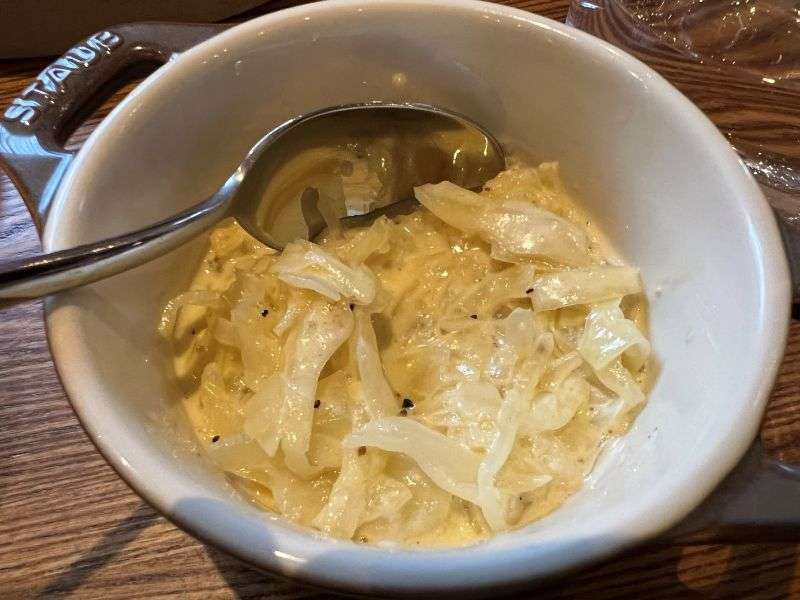 Creamy cabbage