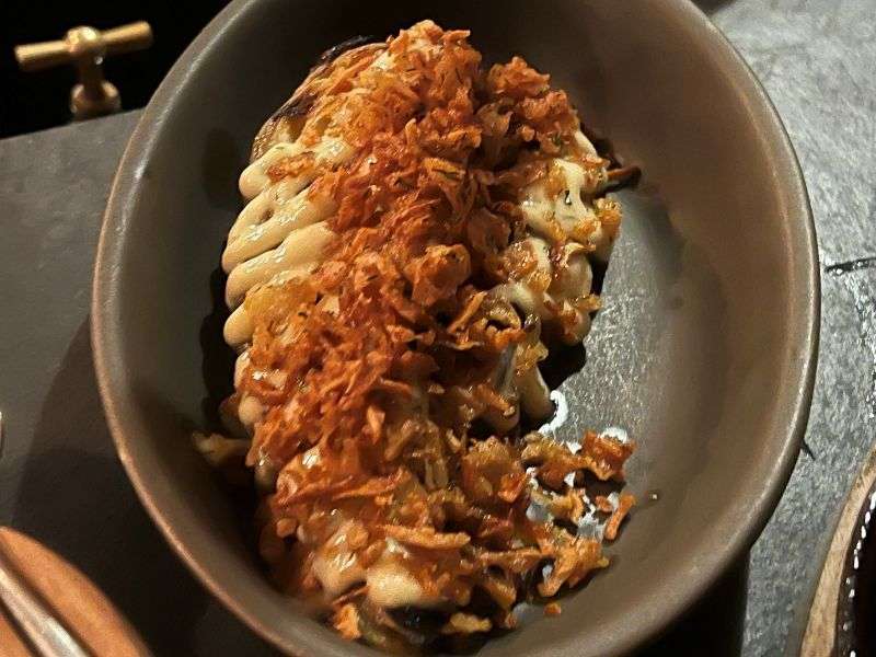 Barbecued hispi cabbage Barbecued hispi cabbage