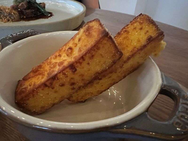 The polenta chips