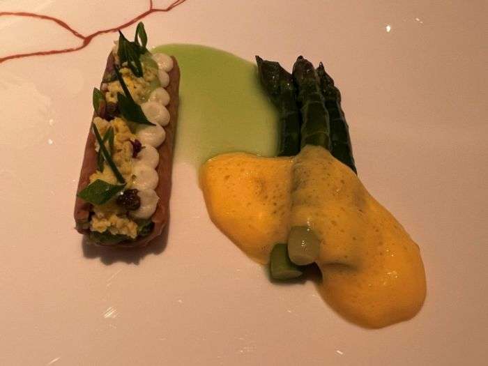 Spilmans asparagus tart Spilmans asparagus tart