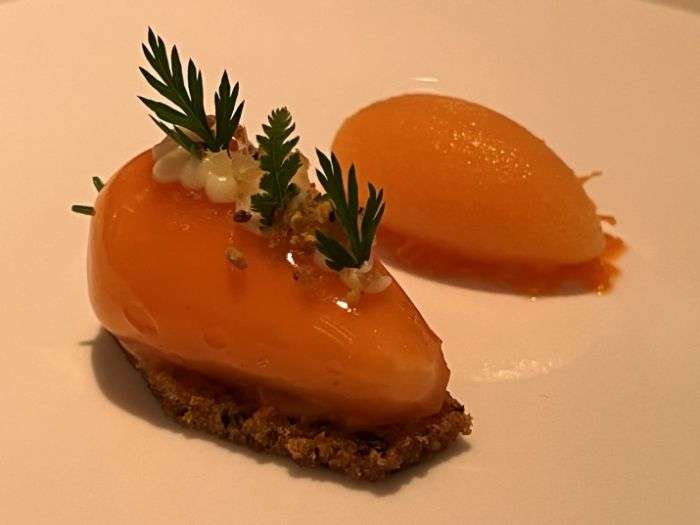 “The other carrot” pre-dessert “The other carrot” pre-dessert