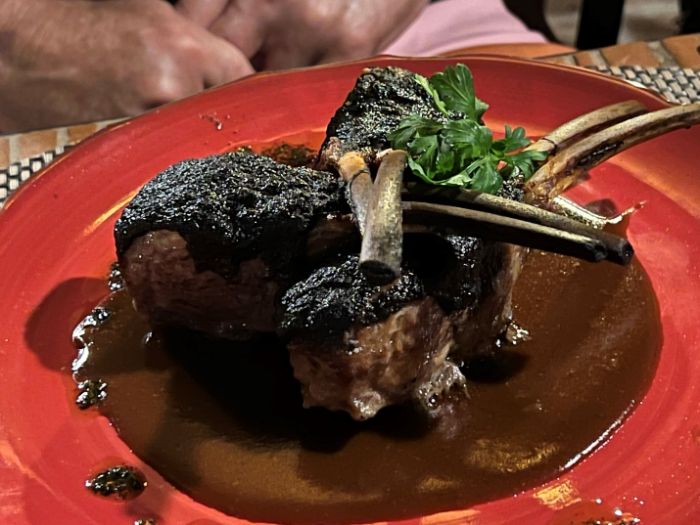 Rack of lamb