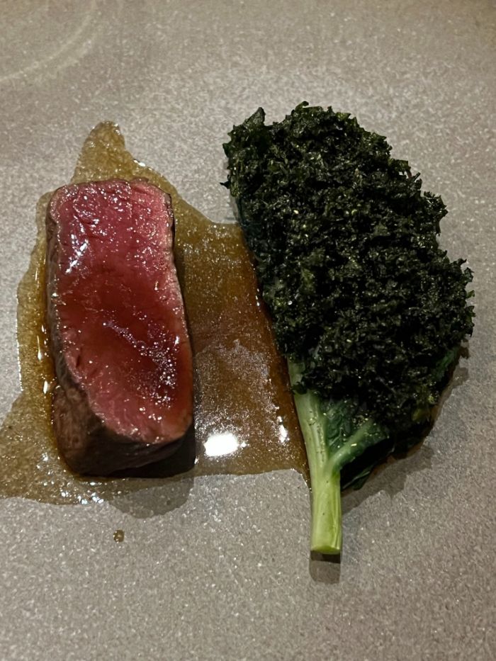 Pan seared and roasted Scottish venison Pan seared and roasted Scottish venison