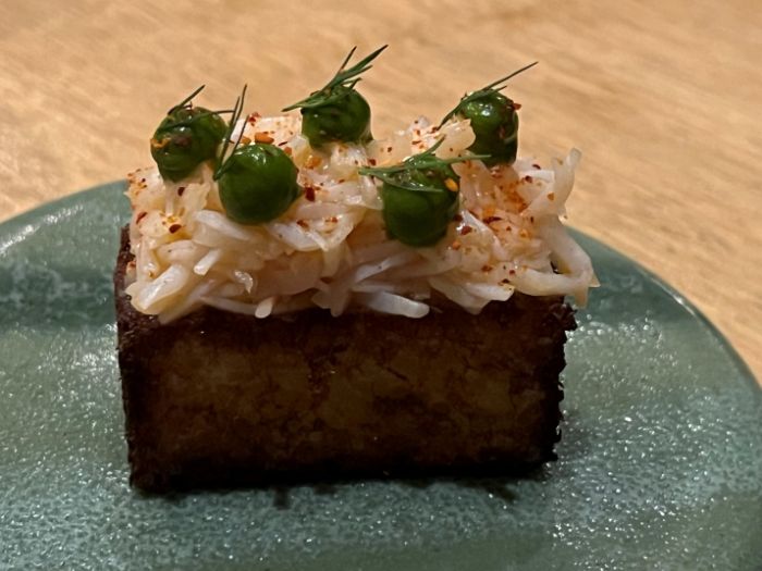 The brioche toast The brioche toast