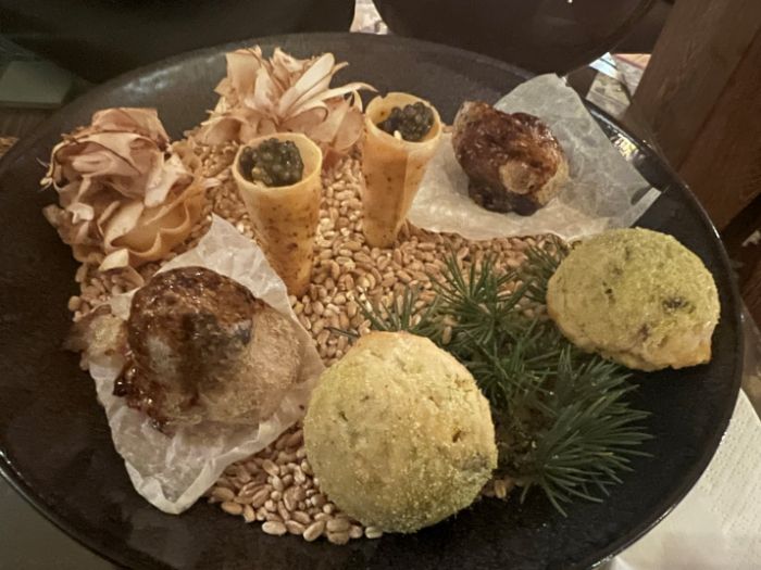 Gala Dinner amuse bouche selection