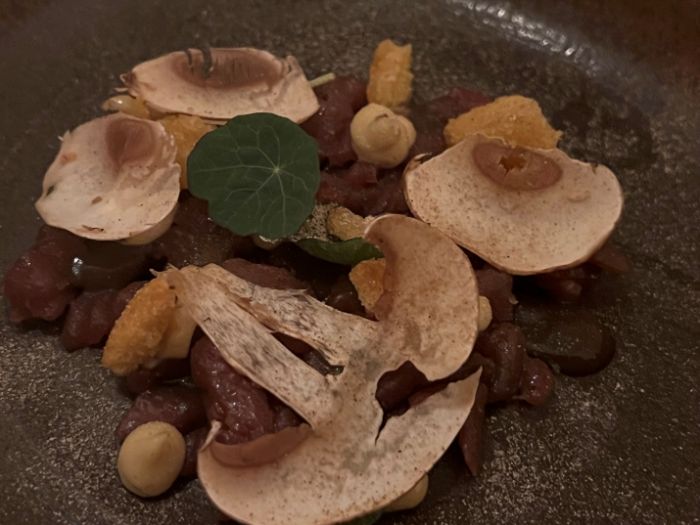 Gala Dinner venison tartare