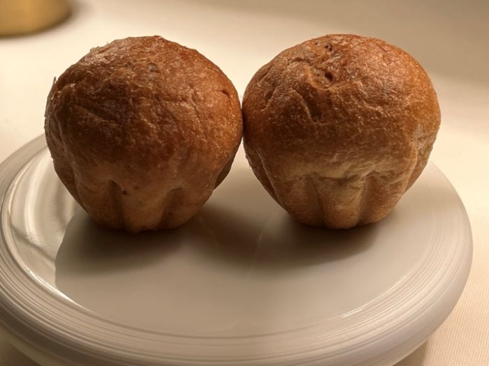 Bread buns to accompany the duck liver terrine Bread buns to accompany the duck liver terrine