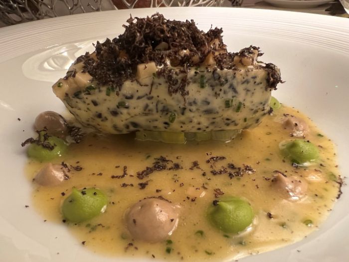 Butter poached Cornish turbot Butter poached Cornish turbot