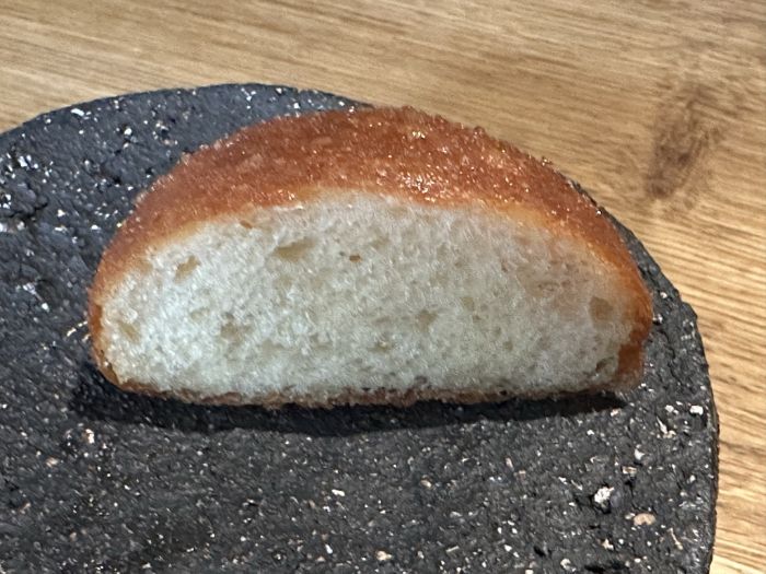 The bun that accompanied the crab course The bun that accompanied the crab course