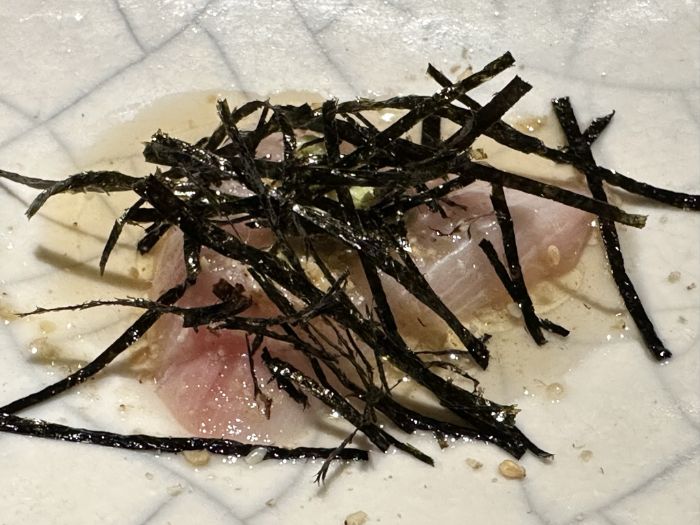 Japanese Hamachi (amberjack or yellowtail) Japanese Hamachi (amberjack or yellowtail)