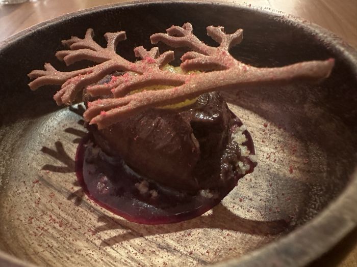 Dark chocolate ganache