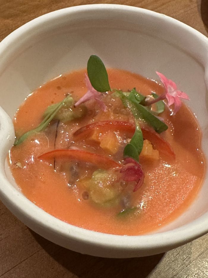 Silver snapper ceviche
