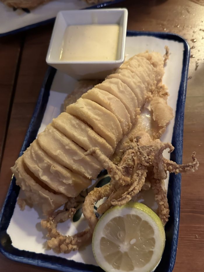 Fried calamari Fried calamari