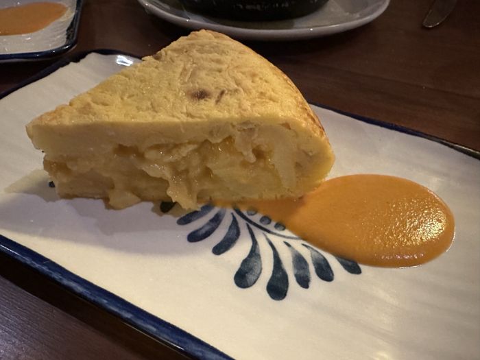 Spanish potato omelette Spanish potato omelette