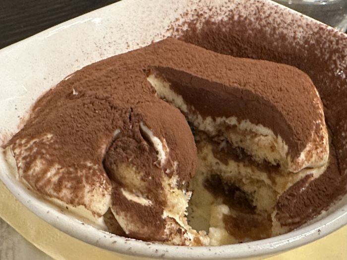 Tiramisu dessert