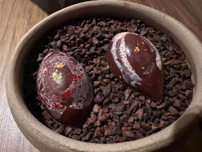 Petit fours single varietal chocolate Petit fours single varietal chocolate
