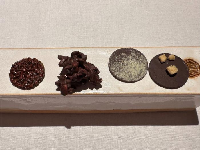 The petit fours selected The petit fours selected