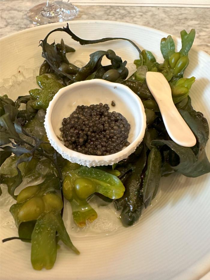 10g of Petrossian Ossetra Royal caviar 10g of Petrossian Ossetra Royal caviar