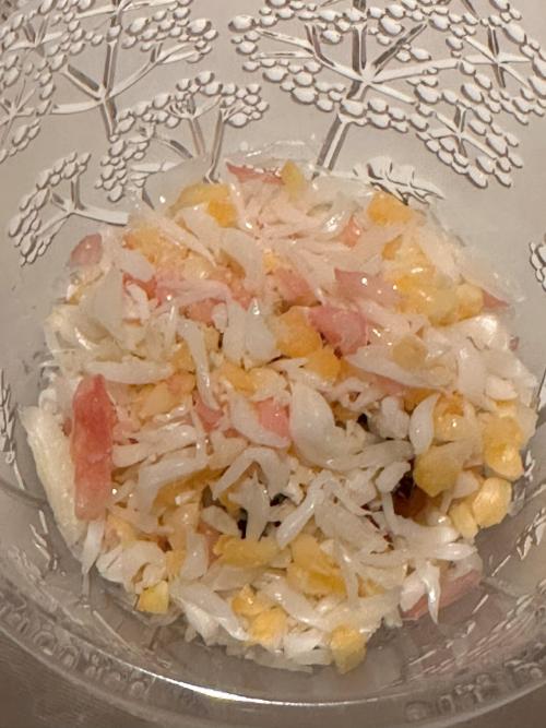 Crown prince, liquorice, and frozen citrus