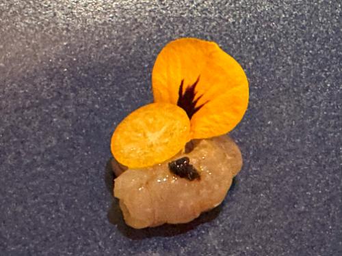 Appetizer of Mylor prawn