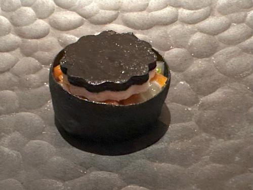 Appetizer of Shetland squid