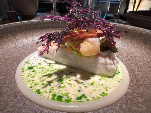 Salt aged halibut Salt aged halibut