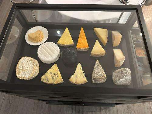 Optional cheese trolley, at a £20 supplement Optional cheese trolley, at a £20 supplement