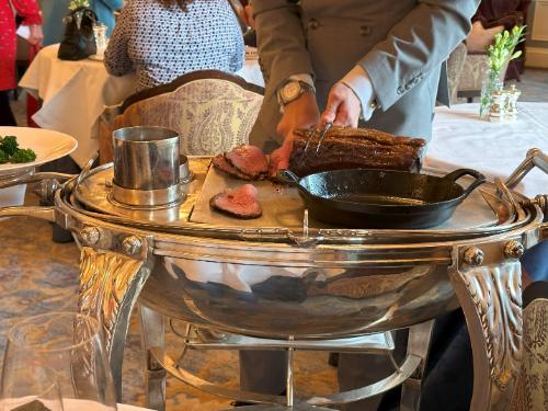 The roast beef trolley