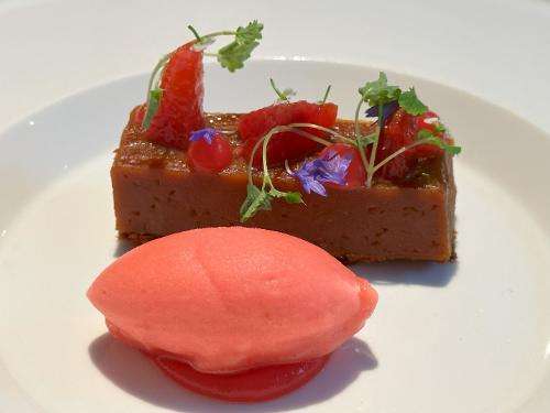Caramelised miso tart Caramelised miso tart