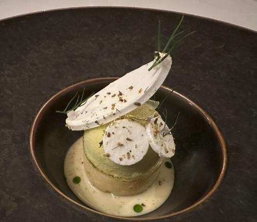 Apple, dill and bay leaf parfait Apple, dill and bay leaf parfait