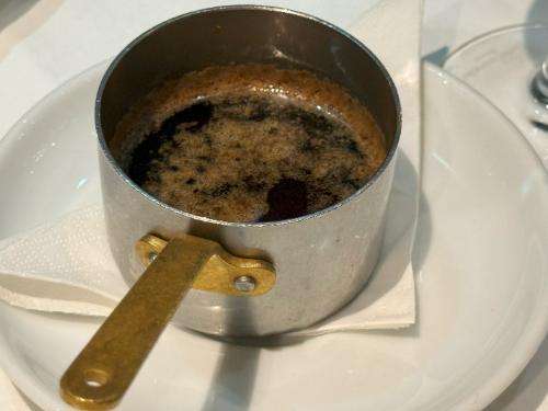 Noisette butter served with whole Dover sole