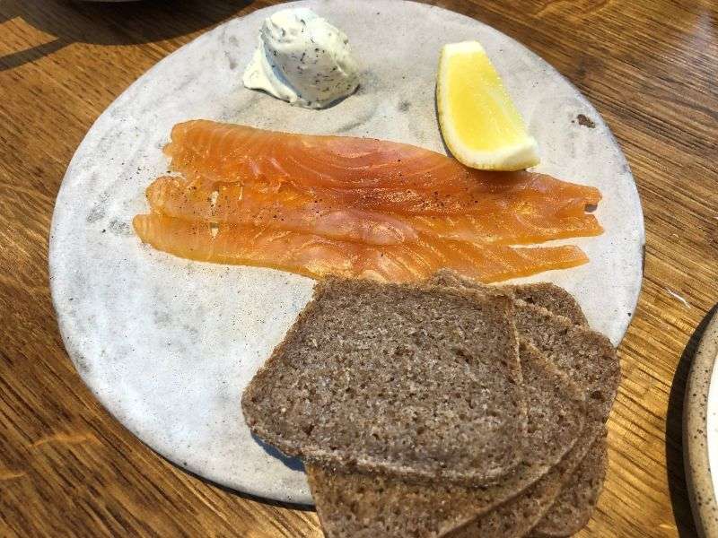 Smoked salmon