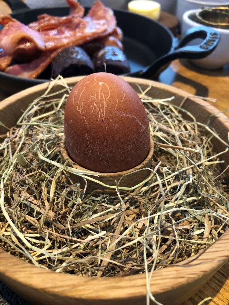 Boiled egg