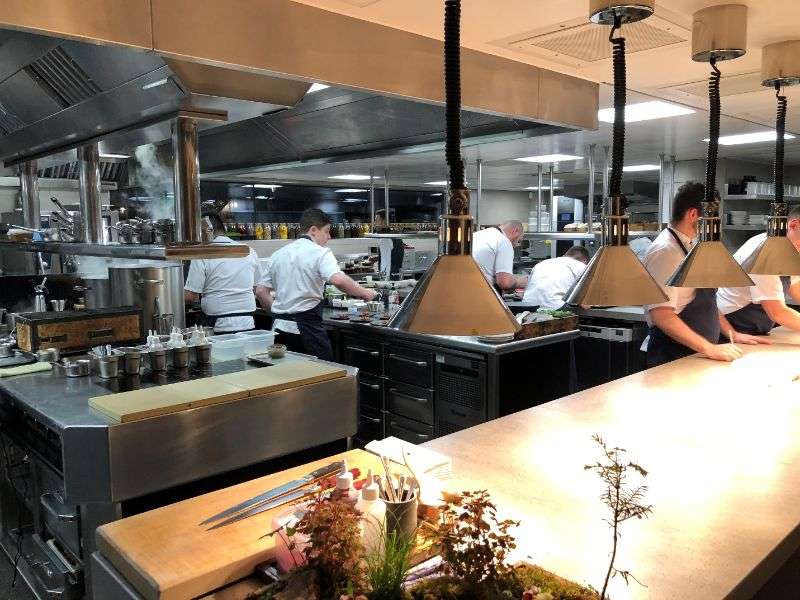 The open kitchen