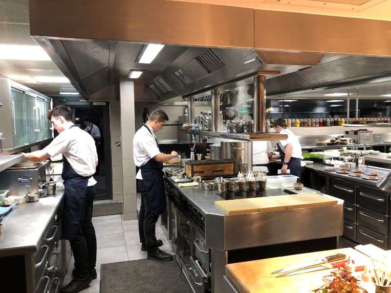 The kitchen