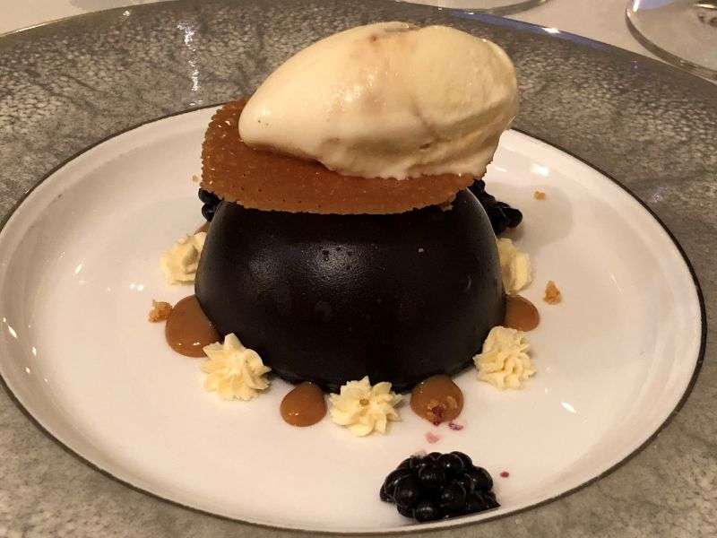 Valrhona chocolate mousse